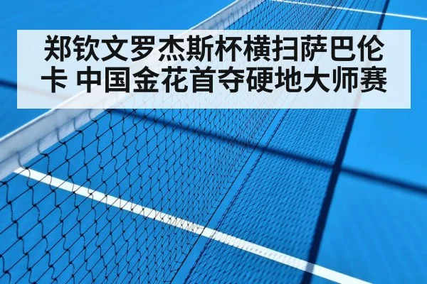 hard court tennis match